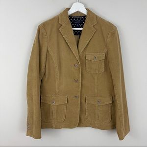 Lands’ End Stretch Cotton Corduroy Blazer Jacket